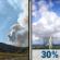 Thursday: Areas Of Smoke then Slight Chance Showers And Thunderstorms