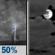 Wednesday Night: Scattered Showers And Thunderstorms then Mostly Cloudy