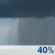 This Afternoon: A chance of rain showers before 5pm. Partly sunny, with a high near 47. West wind 25 to 30 mph, with gusts as high as 45 mph. Chance of precipitation is 40%. New rainfall amounts less than a tenth of an inch possible. This Afternoon: Chance Rain Showers
