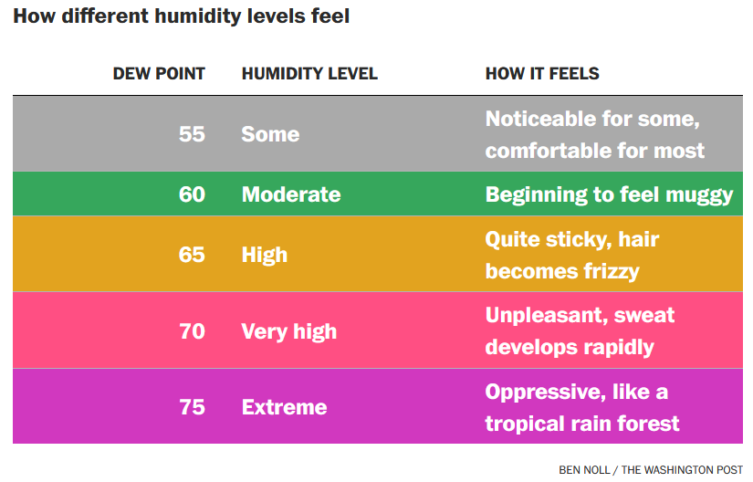 Humidity Chart